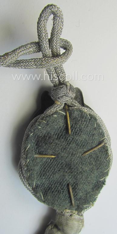 WH (Heeres) 'Schützenschnur - Stufe 1' (of the second pattern) having a neat, aluminium-based eagle-device period-attached