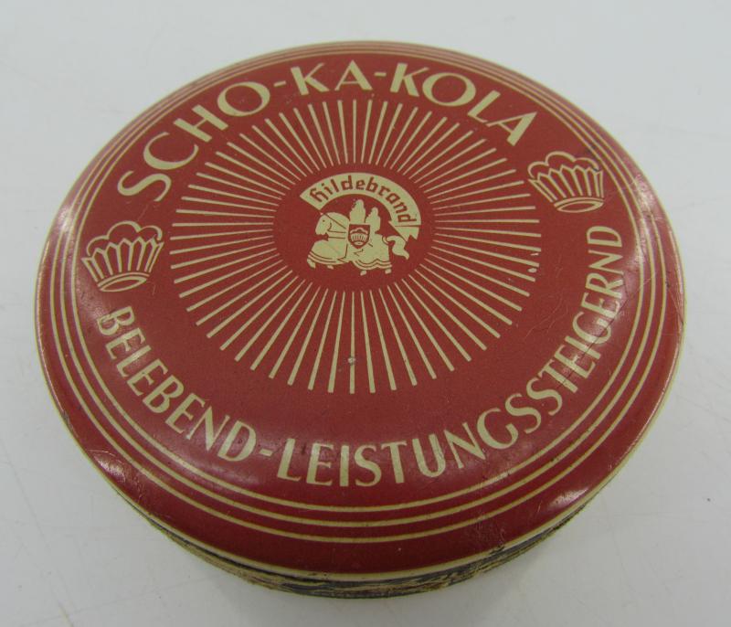 German Scho-ka-kola Tin Can