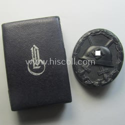 Medal-set: 'Verwundeten-Abz. in Schwarz' (or: black wound-badge) being...