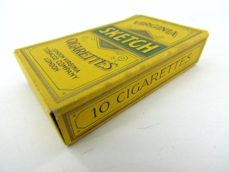 Carton box Virginia Sketch cigarettes ( empty )