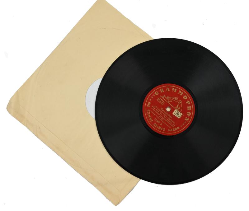 German Third Reich Era Music Record 'RAD'