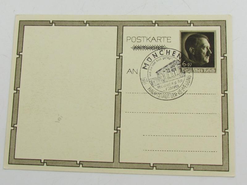 Postcard : Adolf Hitler with Child