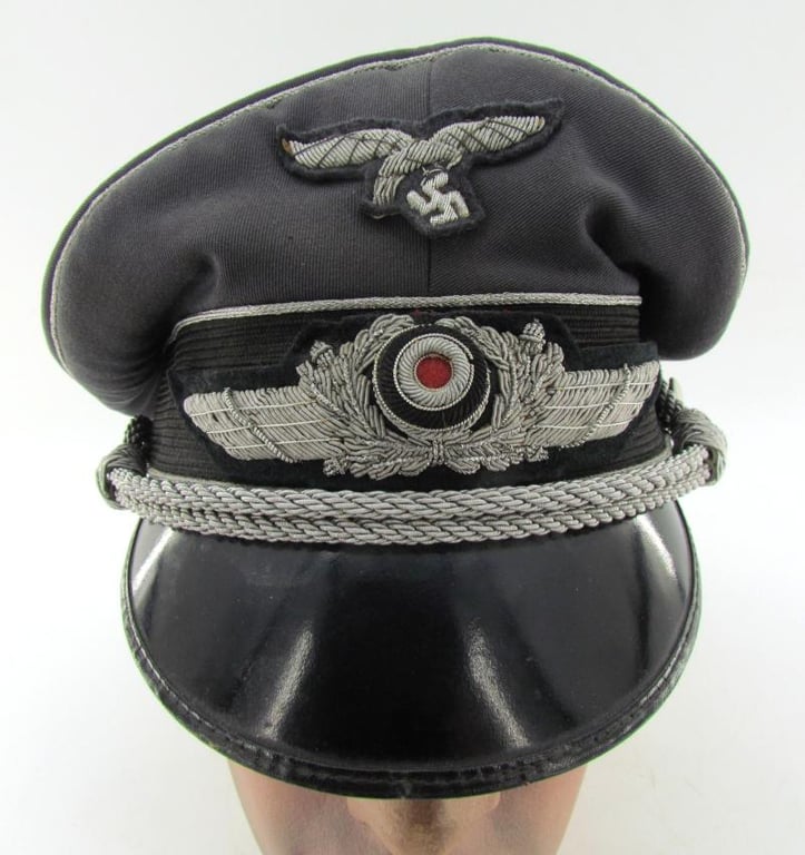 Luftwaffe officer visor cap ‘Schirmmütze’