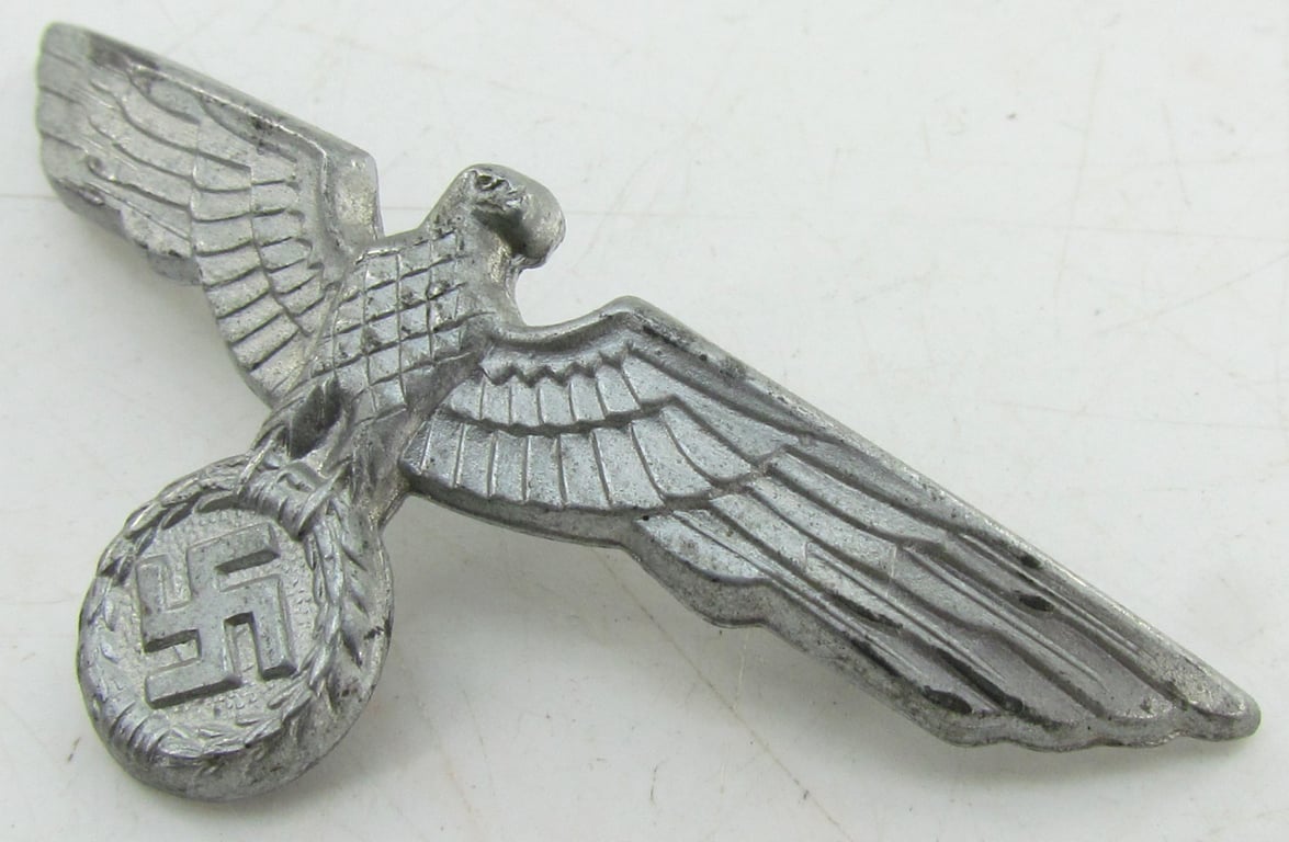Wehrmacht Heer Aluminum Visor Cap Eagle