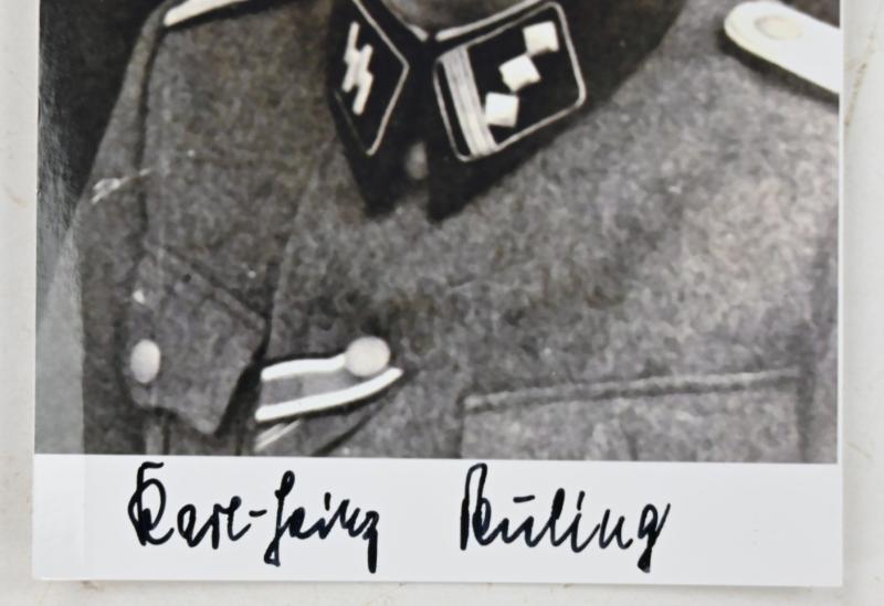 Signature of Waffen-SS KC Recipient 'Karl-Heinz Euling'