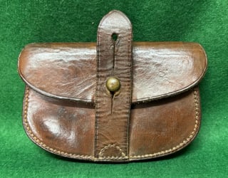 Great War Sam Browne Pistol Cartridge Case -Connaught...