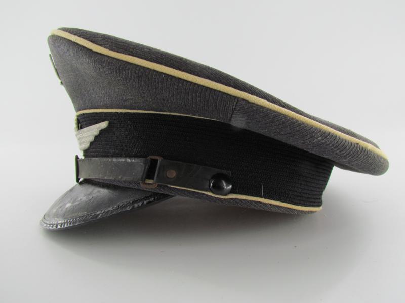 Luftwaffe Hermann Göring Regiment NCO Visor Cap...Rare