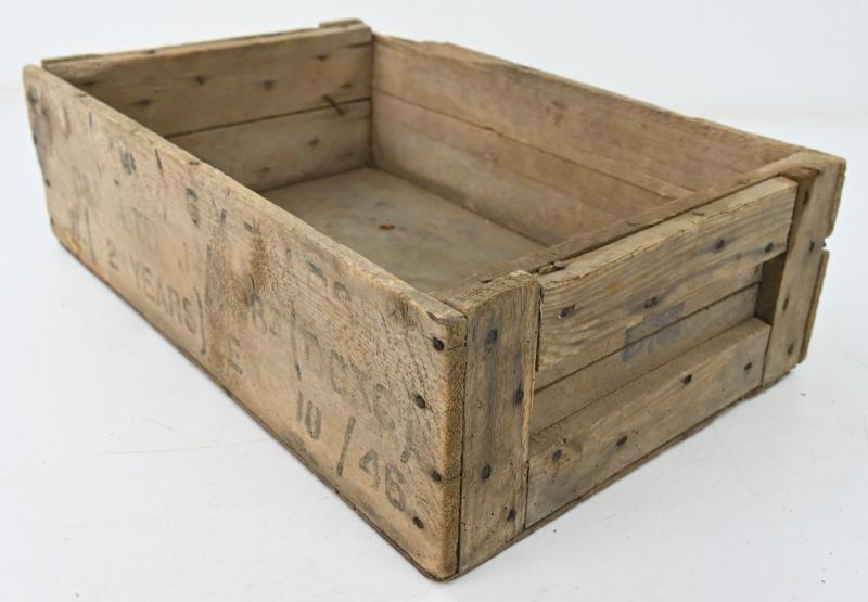 British WW2 Food Supply Box
