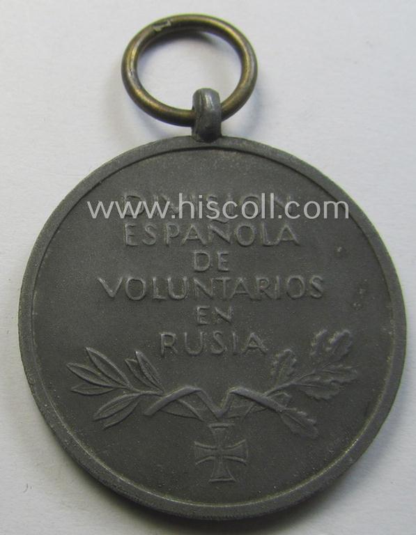 'Errinnerungsmedaille für die Spanischen Freiwilligen im Kampf gegen den Bolschevismus' being a maker- (ie. '1'-) marked example