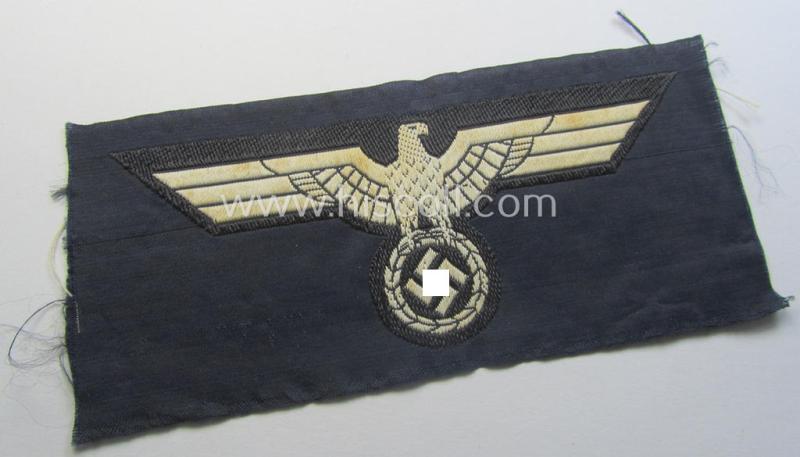 WH (Kriegsmarine) EM- (ie. NCO-) type breasteagle (ie. 'Brustadler für Beambten der KM'