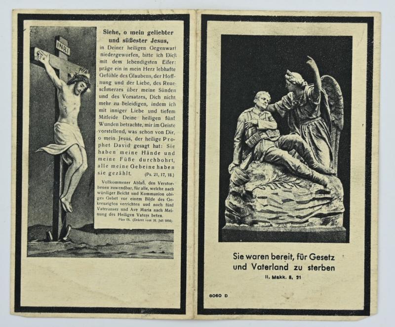 German WH Deathcard Set 'Family Leven'