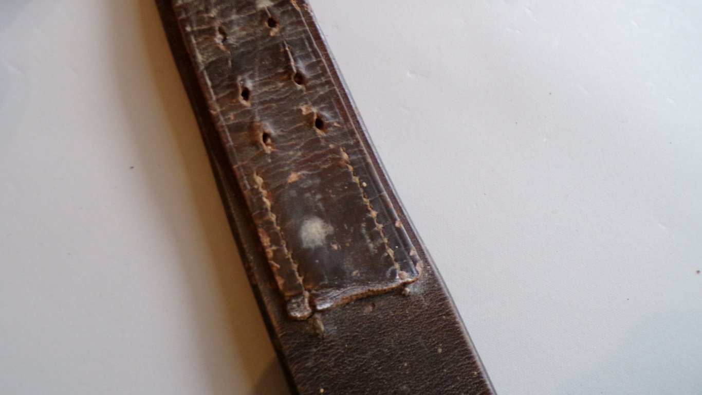 Imperial WWI 1917 leather combat belt