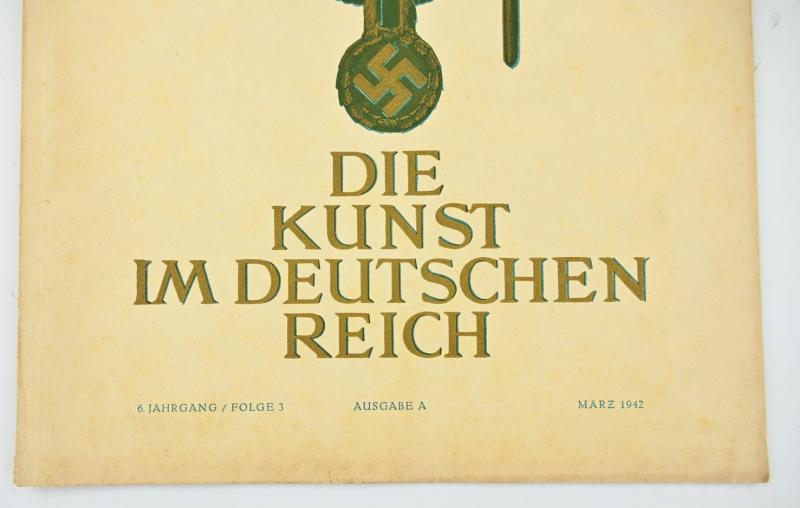 German Third Reich Magazine 'die Kunst im Dritten Reich' 1944