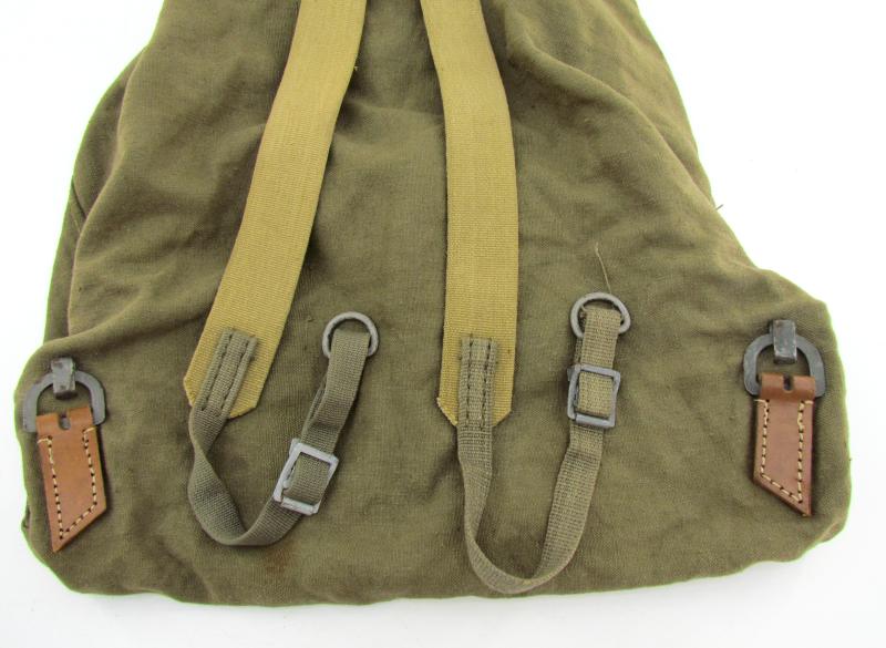 Late War Wehrmacht Backpack  (Rucksack) with Webbing Straps