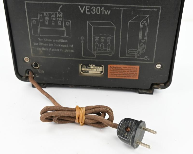 German Third Reich Era Civil Radio 'Volksempfanger VE301'