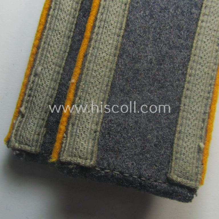 Attractive - and fully matching! - pair of mid- (ie. later-) war-period, WH (Luftwaffe) NCO-type shoulderstraps as was intended for usage by an: 'Unteroffizier der Flieger o. Fallschirm-Trpn.'