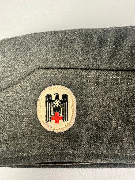 Deutsche Rotes Kreuz (D.R.K) Enlisted Ranks Overseas / Side Cap