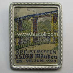 Commemorative - tin- (ie. linnen-) based 'tinnie' being...