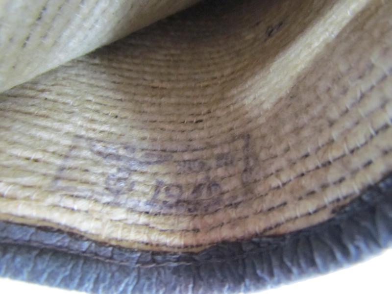 WH/SS Leather Gloves Maker Marked