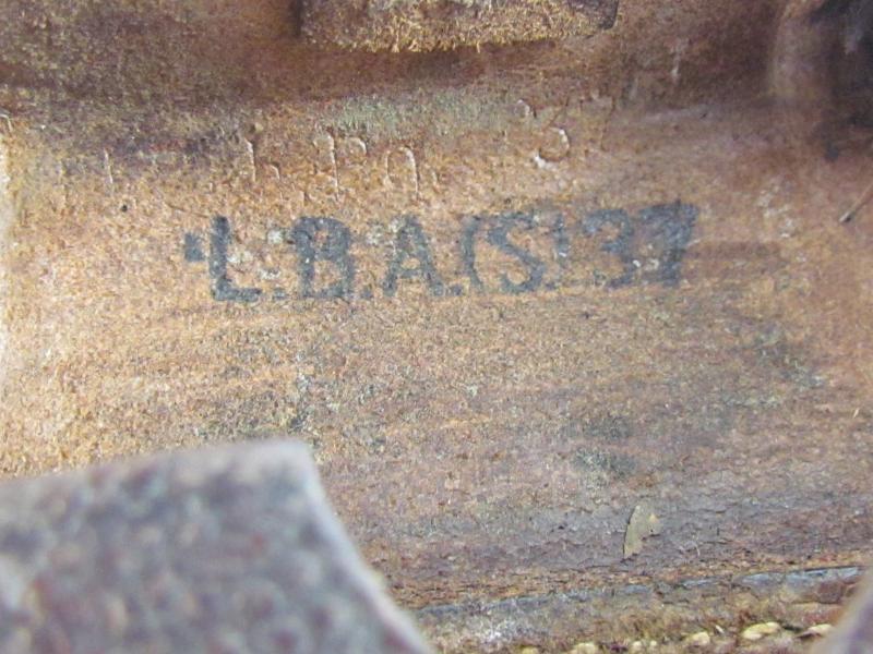 Chocalate Brown Luftwaffe K98 Ammunition Pouch...LBA Marked