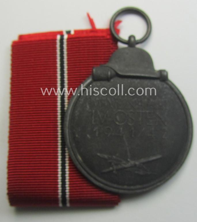 Medal-set: 'Winterschlacht im Osten 1941-42' being a maker- (ie. '7'-) marked specimen by the maker: 'Paul Meybauer'