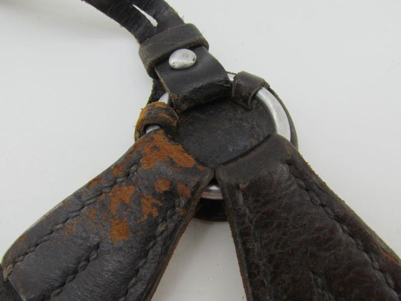 Wehrmacht leather Y-straps ‘Koppeltragegestell’