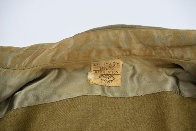 US WW2 Wool Shirt 43rd Infantry Division