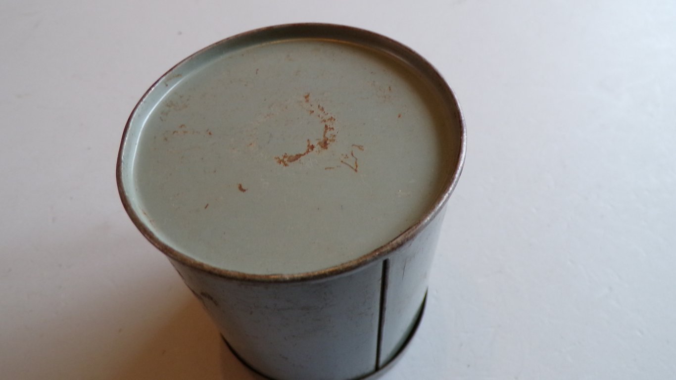 British ration cigarette tin