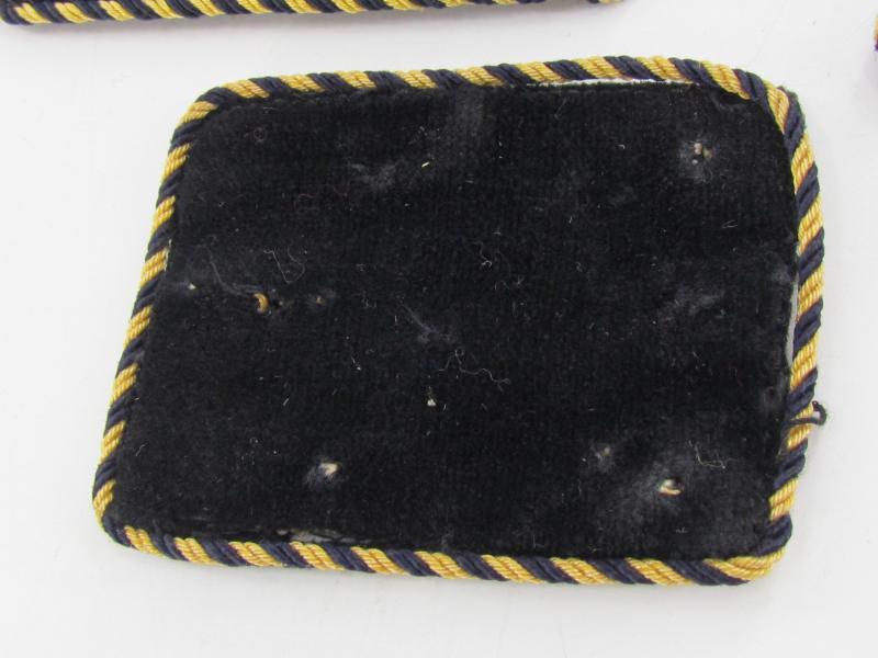 4x DRB 'Deutsche Reichsbahn' Collar Tabs