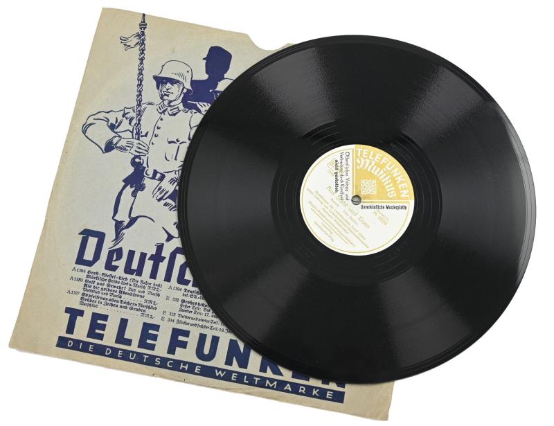 German 'Leibstandarte Adolf Hitler' Music Record