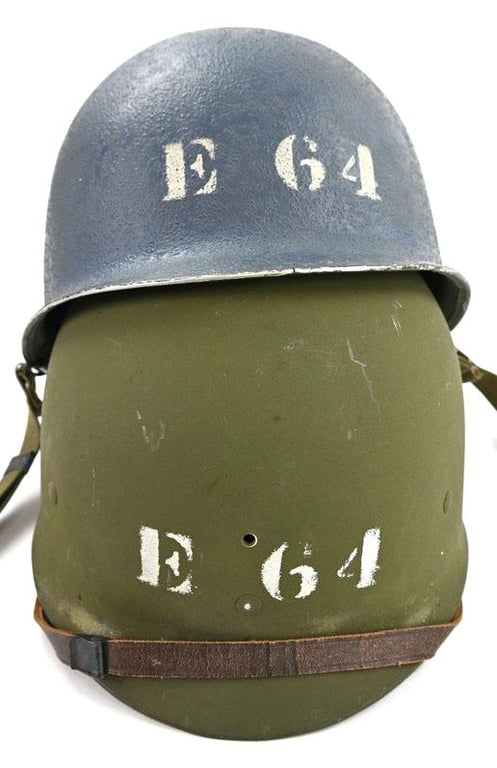 US WW2 Navy M1 Helmet MM2 'Mike A Kotz'