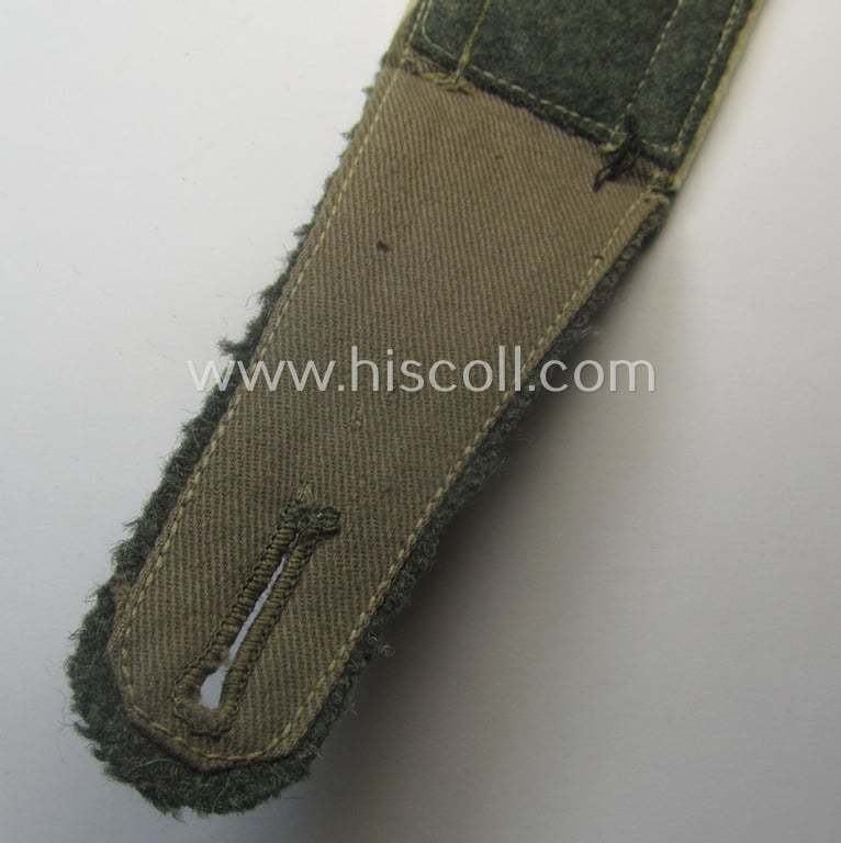 Single, early-period- (ie. 'Reichswehr'-era) WH (Heeres) 'cyphered' NCO-type shoulderstrap: 'Unteroffizier des Infanterie-Rgts. 16'