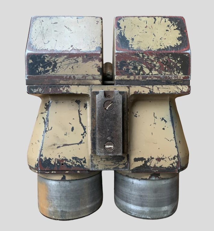 German WWII D.F. 10x80 Binoculars