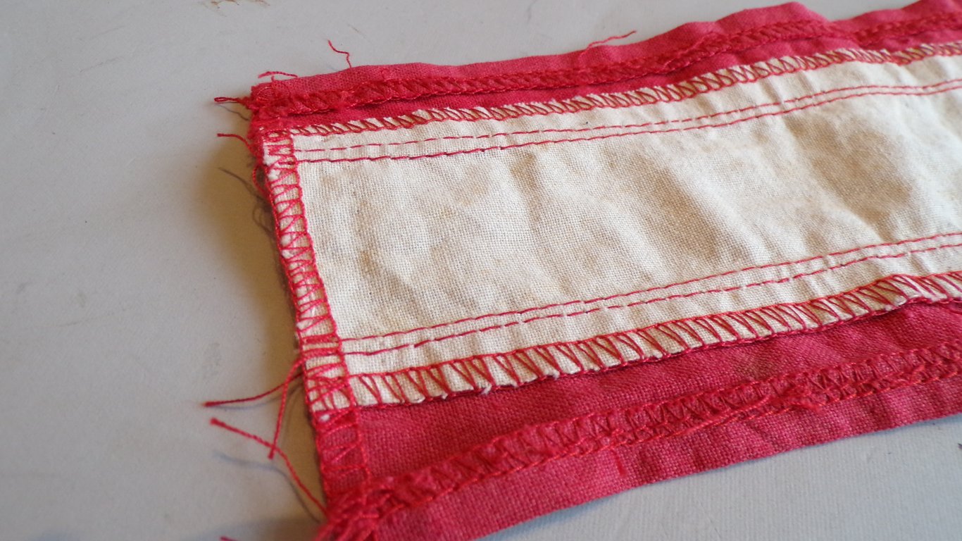 (HJ) Multi-Piece Cotton Armband - 'Prag-Gbell'