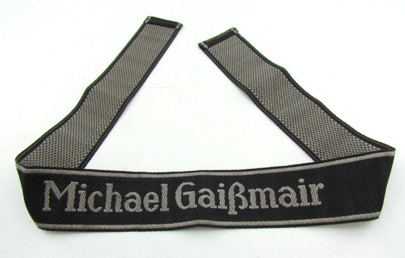 Waffen-SS cufftitle SS-Gebirgs-Regiment 12 ‘Michael Gaissmair’, 6. SS-Gebirgs-Division ‘Nord’