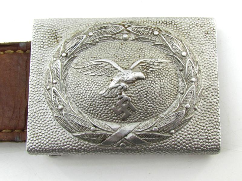 Luftwaffe Tabbed Aluminum Buckle 1938 ( JMO )