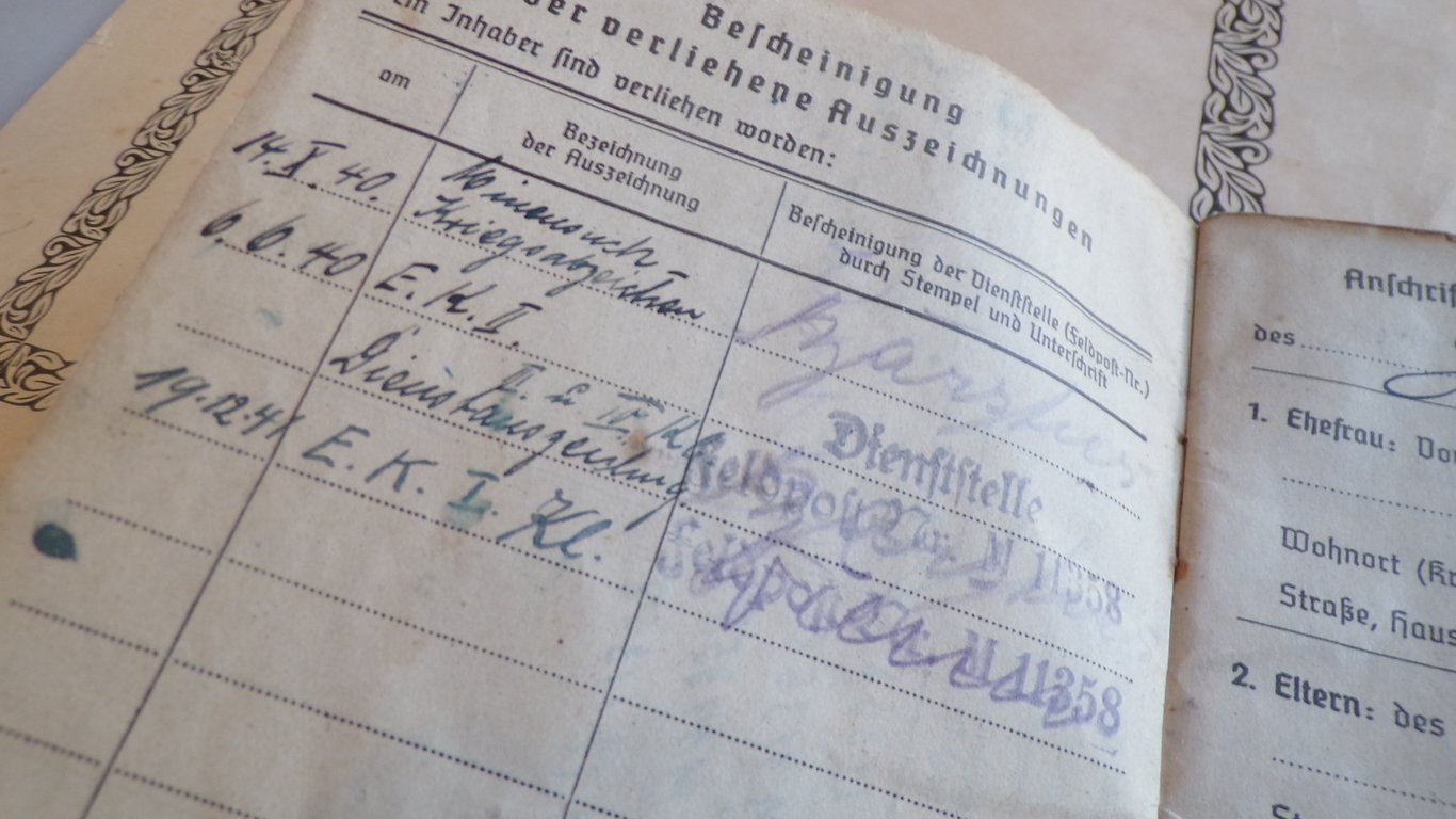 Kriegsmarine grouping of a KM Oberfeldwebel