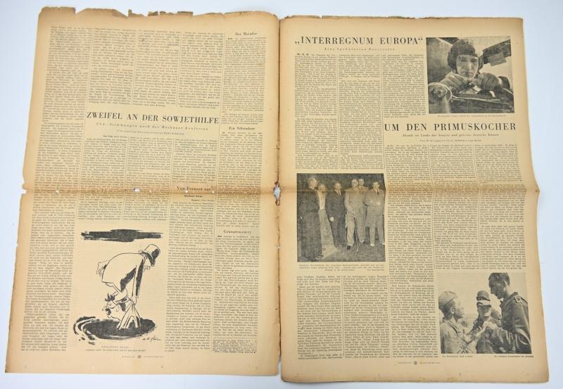 German Newspaper “Das Reich” October 1941