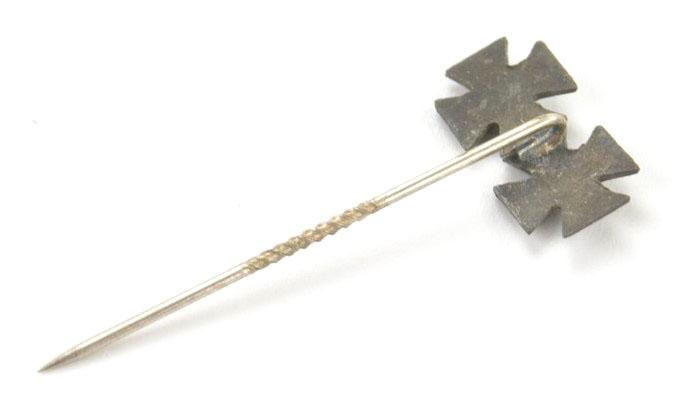 German WH Tinnie Iron Cross Stickpin