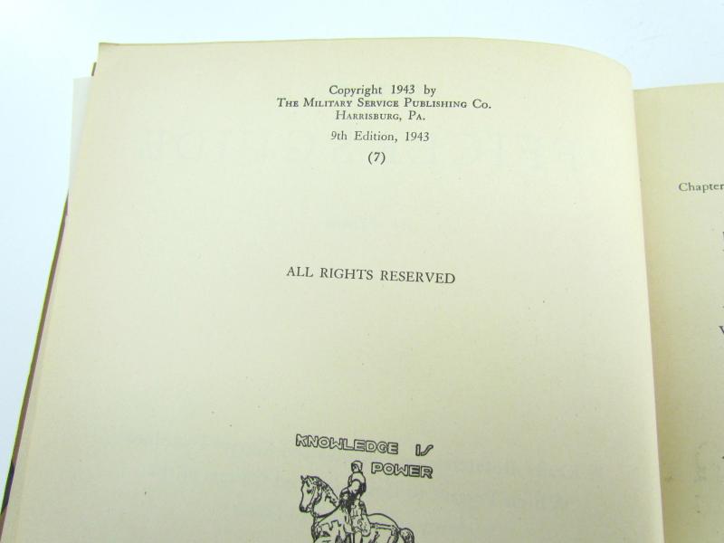 US WWII Officer's Guide Book