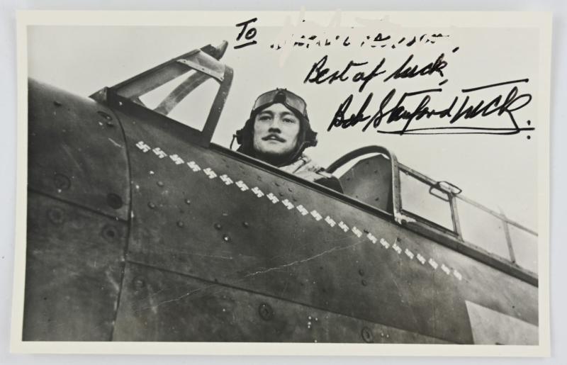 Signature of British RAF Legend Robert Stanford Tuck