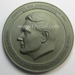 Superb, combined 'N.S.F.K./Flieger-HJ'-related, commemorative-plaque (ie. 'Erinnerungs- o. nichttragbare...