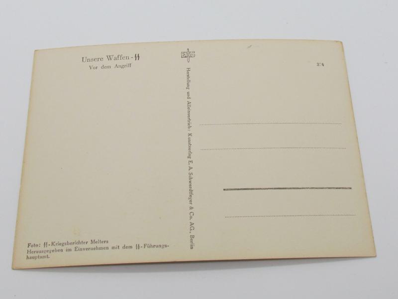 Postcard : Unsere Waffen-SS
