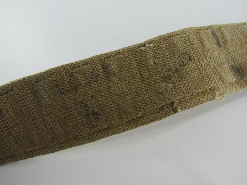British WWII Webbing Combat Belt