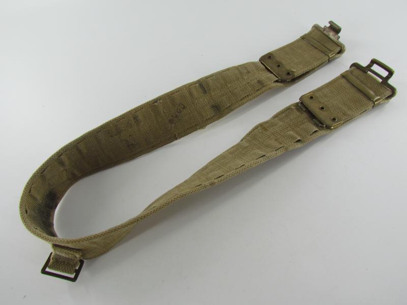 British WWII Webbing Combat Belt