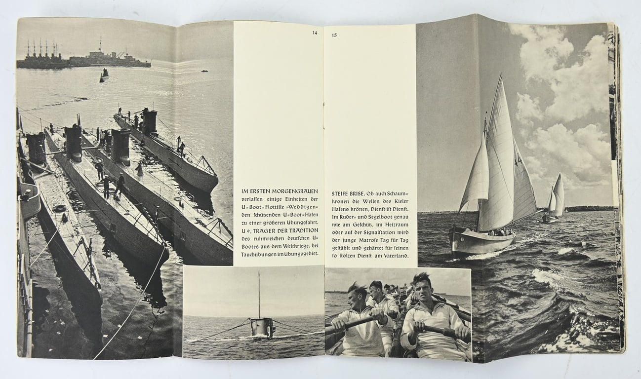 German Olympic 1936 City of Kiel Programm Booklet