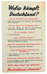 Allied Droppingflyer Wofur Kampft Deutschland?