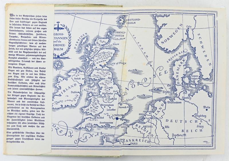 German Book ''Fahrten und Flüge gegen England''