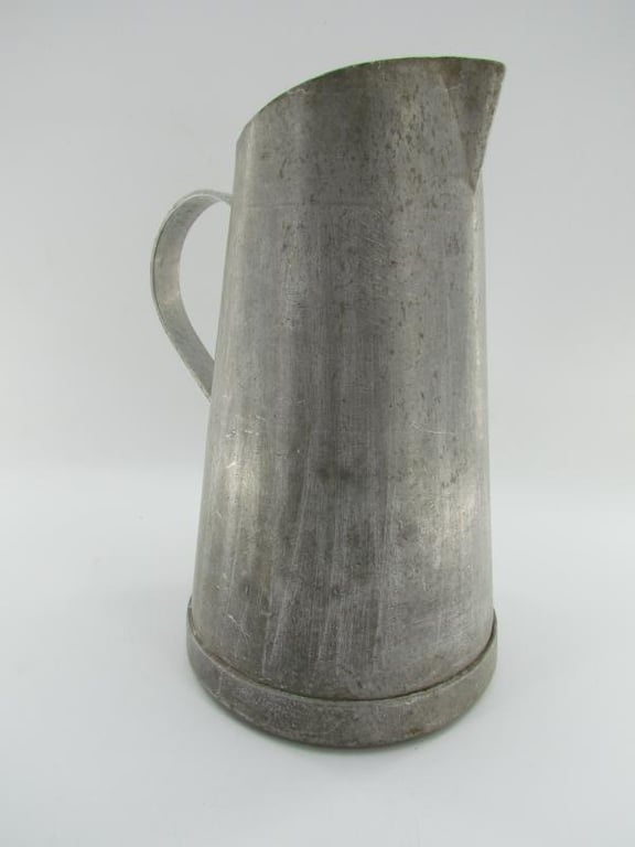 Wehrmacht Aluminum Pitcher marked RFI 36