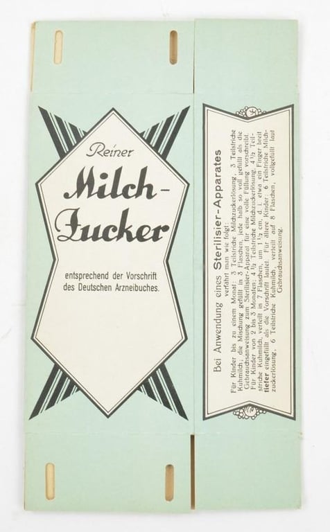 German Third Reich Era Folding Package of 'Milch-Sucker'